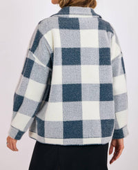 Sage The Label - Lola Buffalo Plaid Sweater Jacket