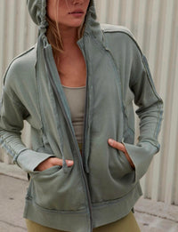 Free People - One Hoodie Jacket Top