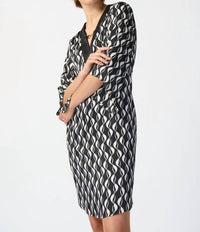 Joseph Ribkoff - Flutter Sleeve Dress