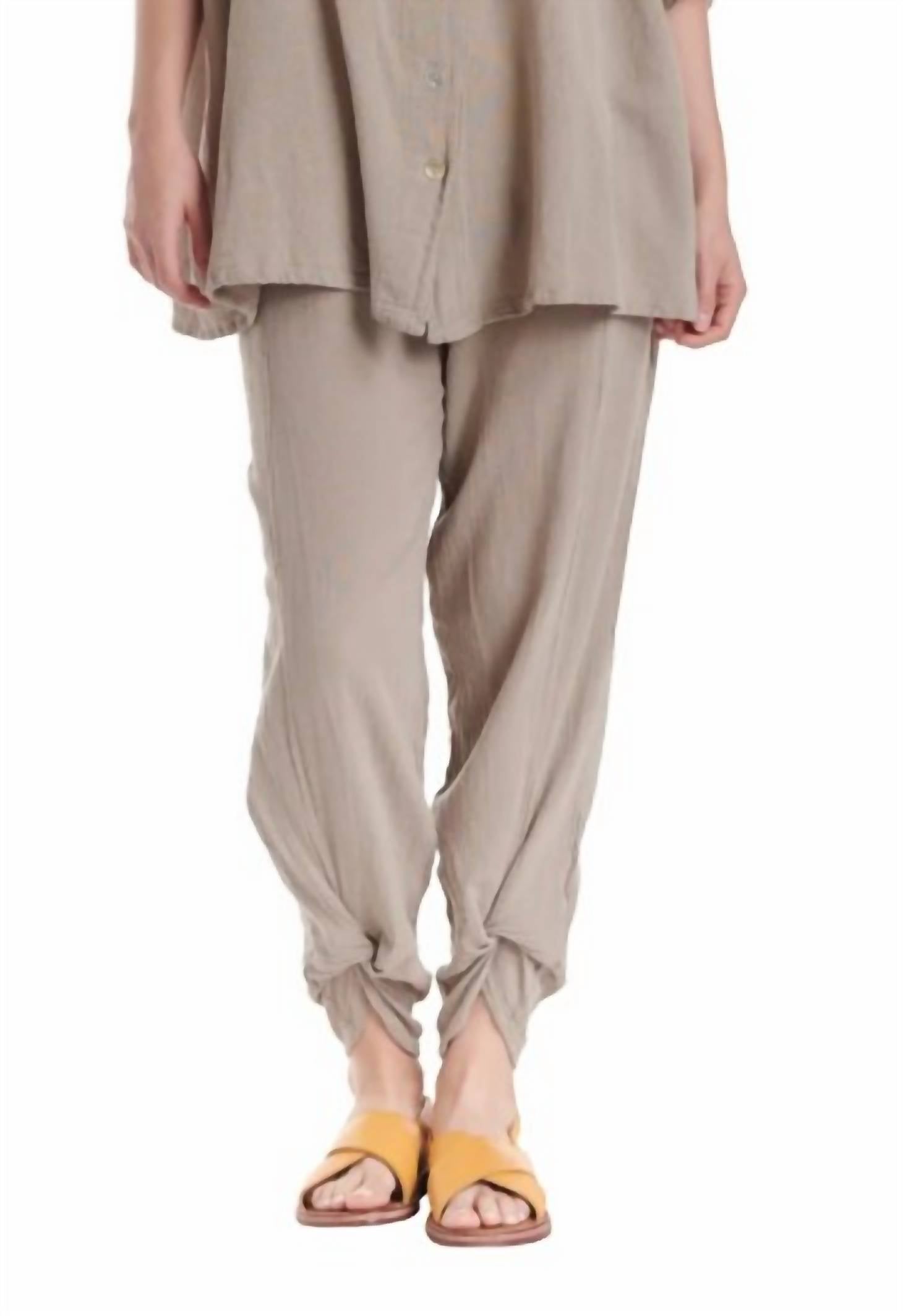 Oh My Gauze! - Zoey Tapered Cotton Pant