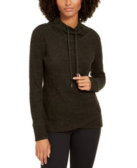 Ideology - Women's Activewear Cowl Neck Tulip Hem Top