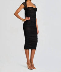 Ser.O.Ya - Kylie Mesh Midi Dress
