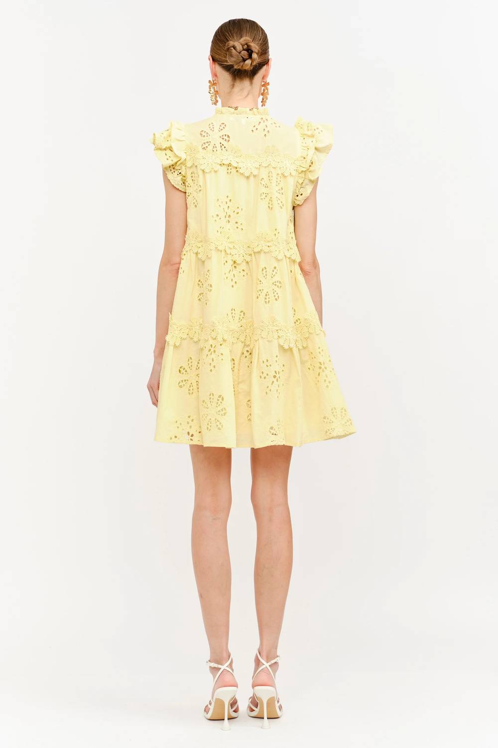Sofie The Label - Kensie Floral Embroidered Mini Dress