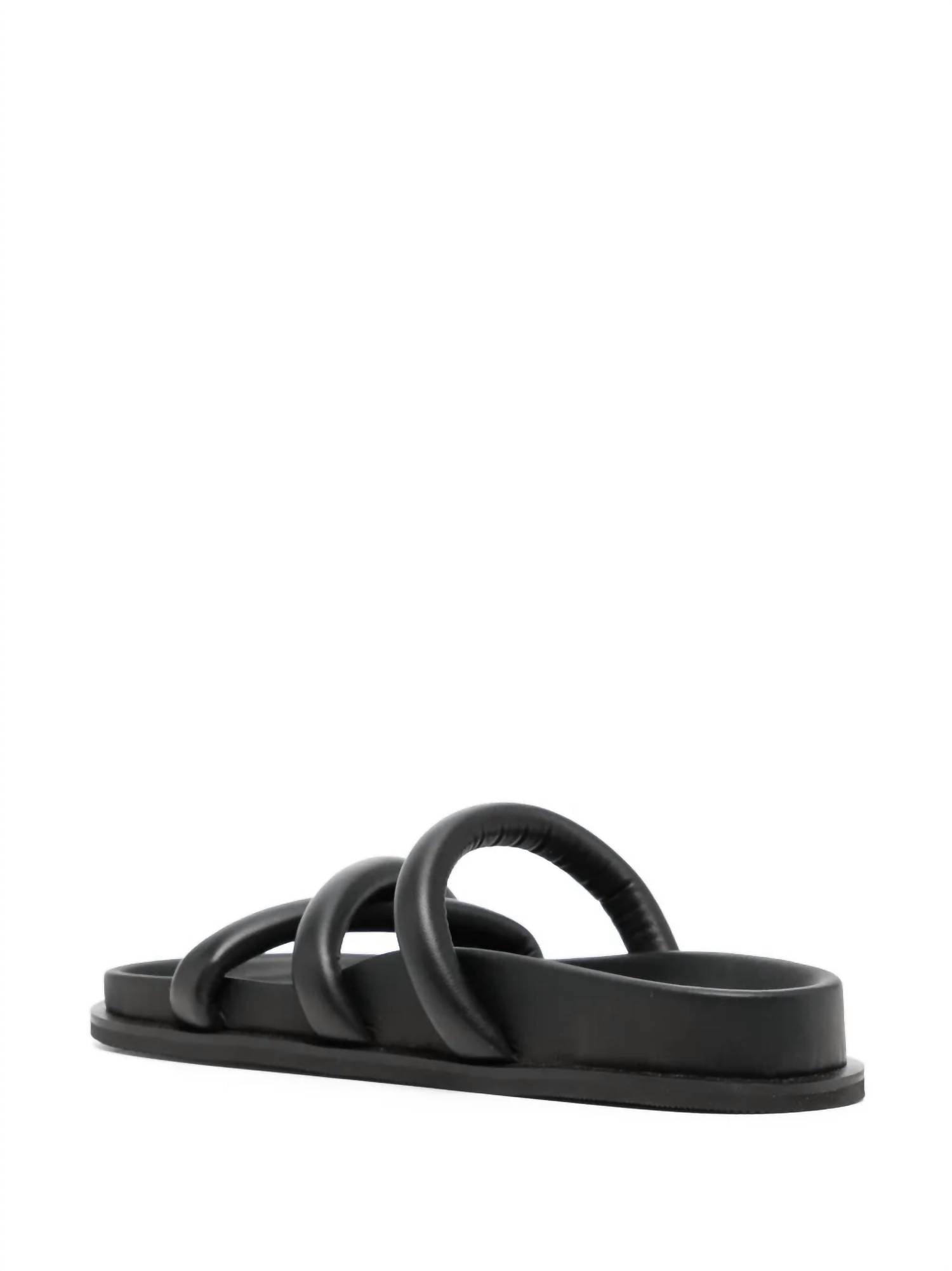 St. Agni - Women's Soft Cross Strap Slide