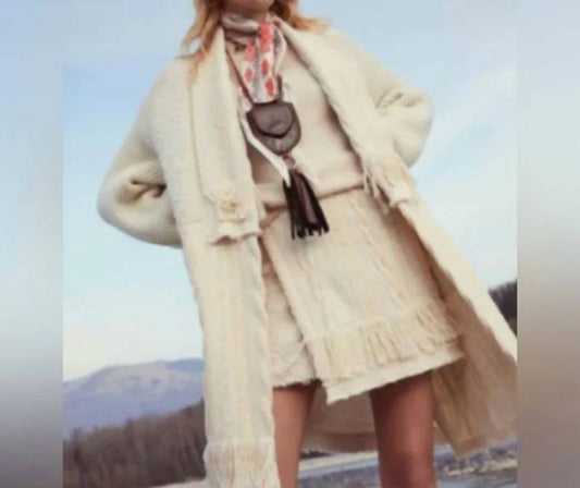 Beatrice .B - Fringe Mini Skirt