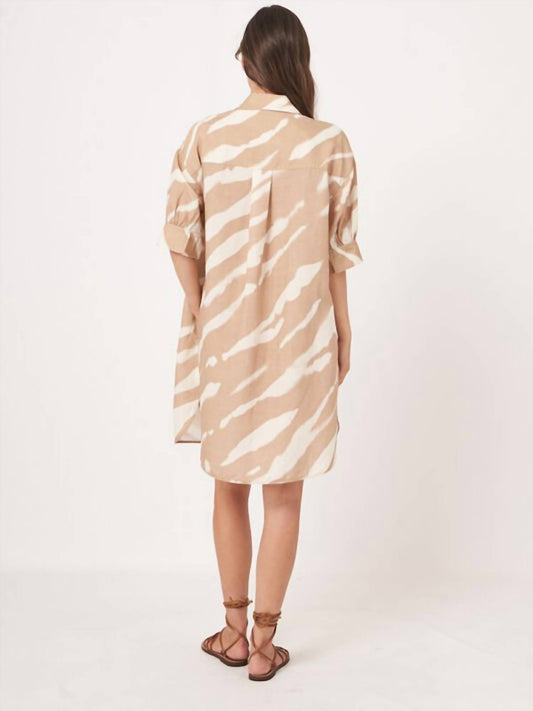 Repeat Cashmere - Women's Linen Blend Dress