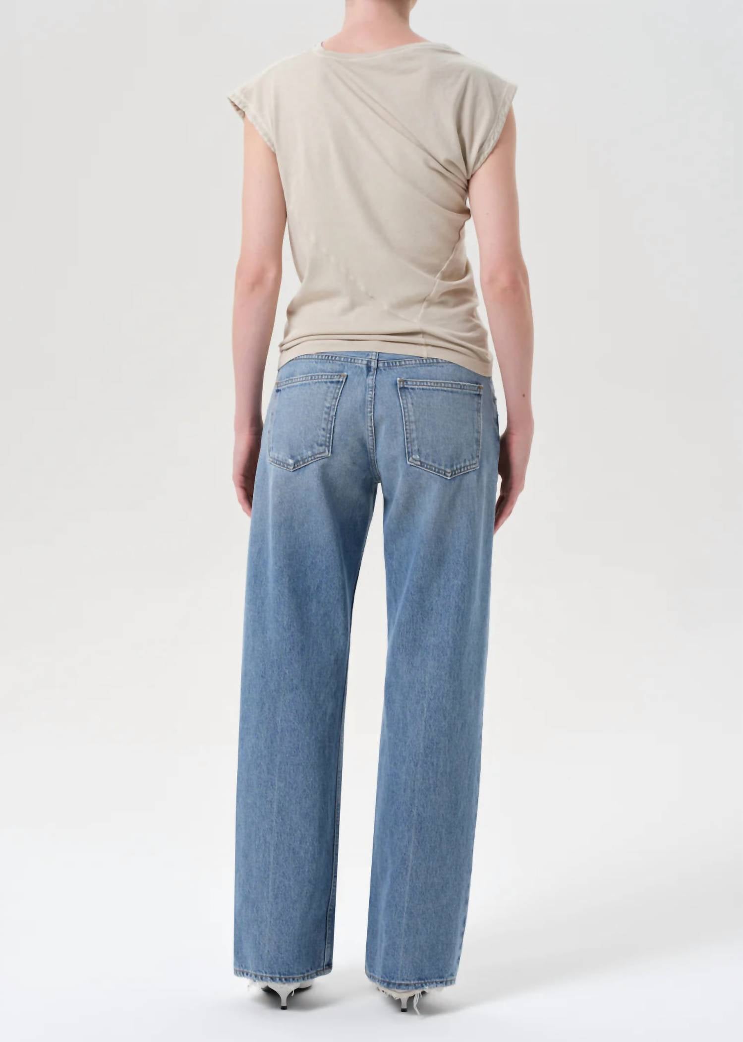 Agolde - Low Rise Loose Jeans