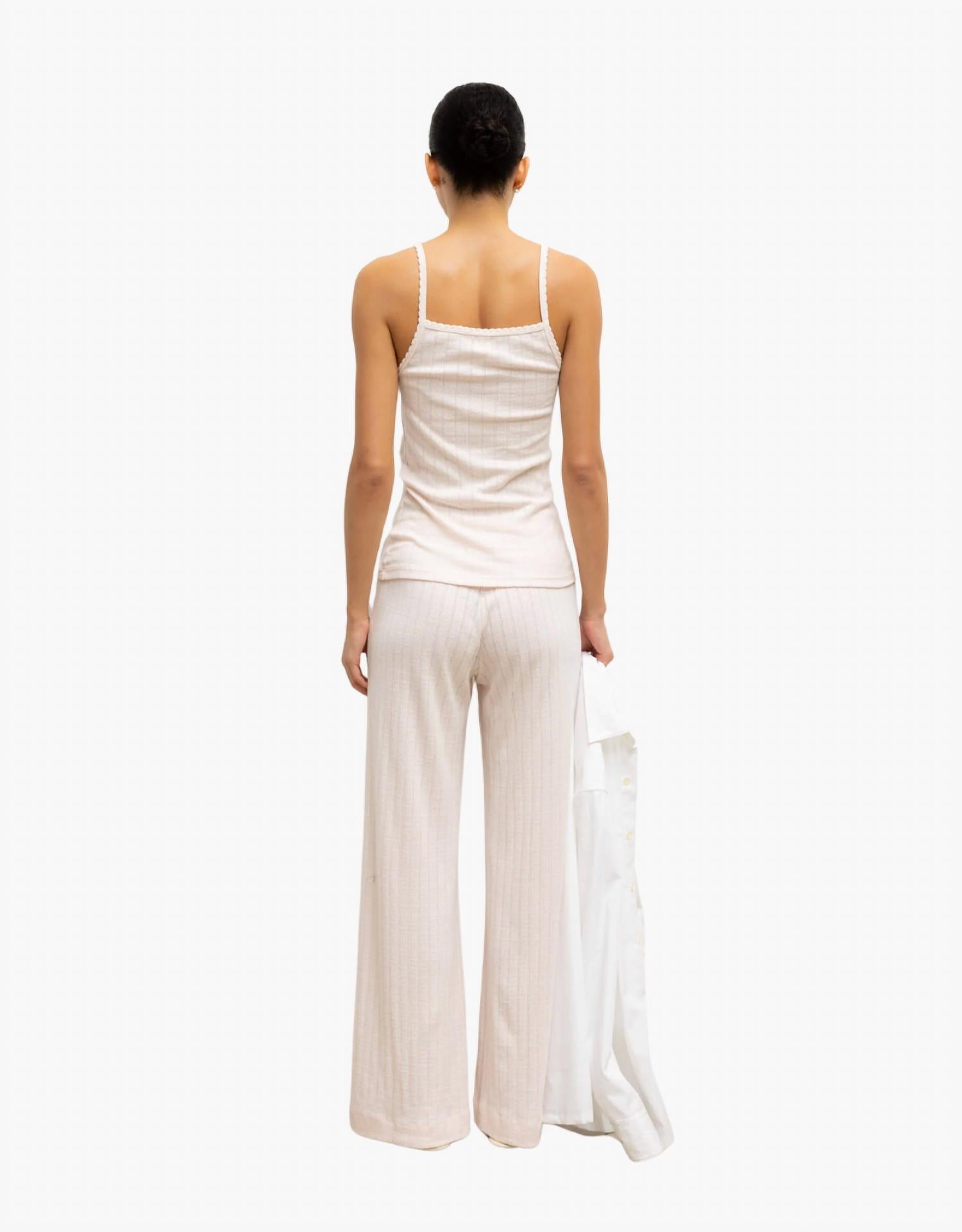 Leset - Pointelle Classic Tank Top