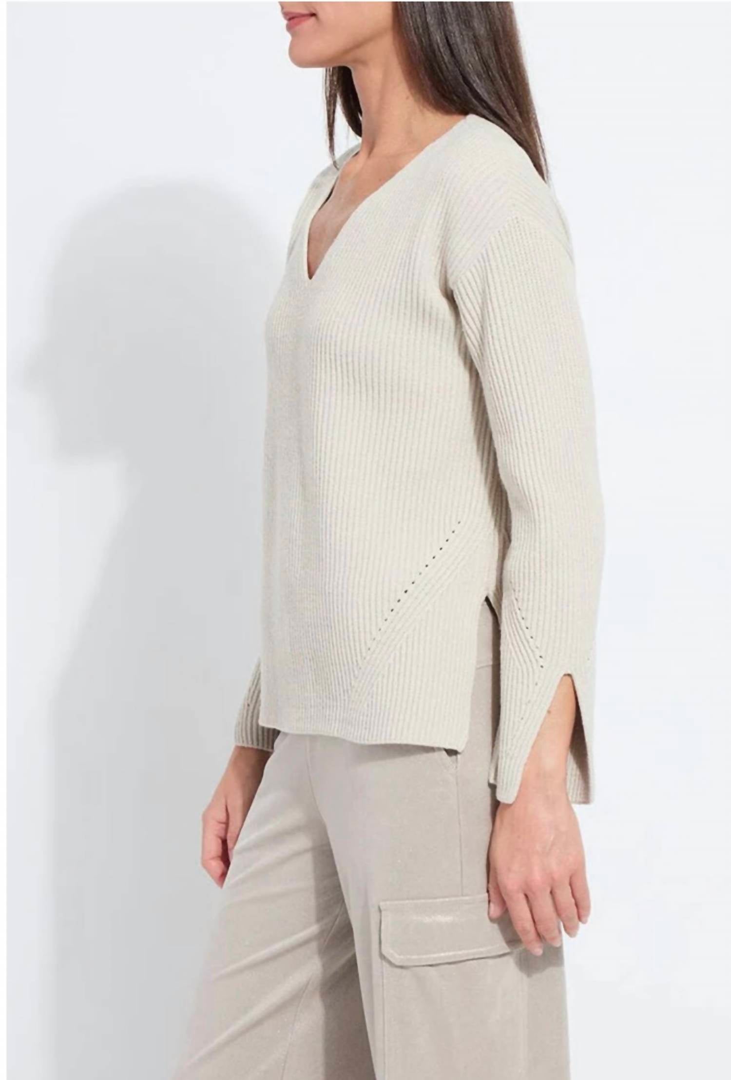 Lysse - XIMENA V-NECK COZY SWEATER