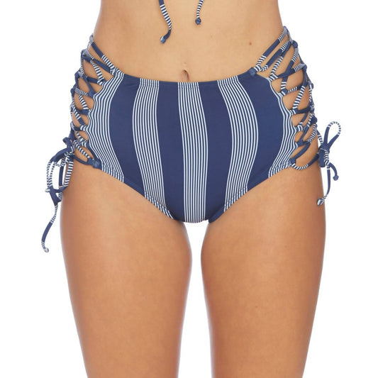 Splendid - Lace Up High Waist Bikini Bottom