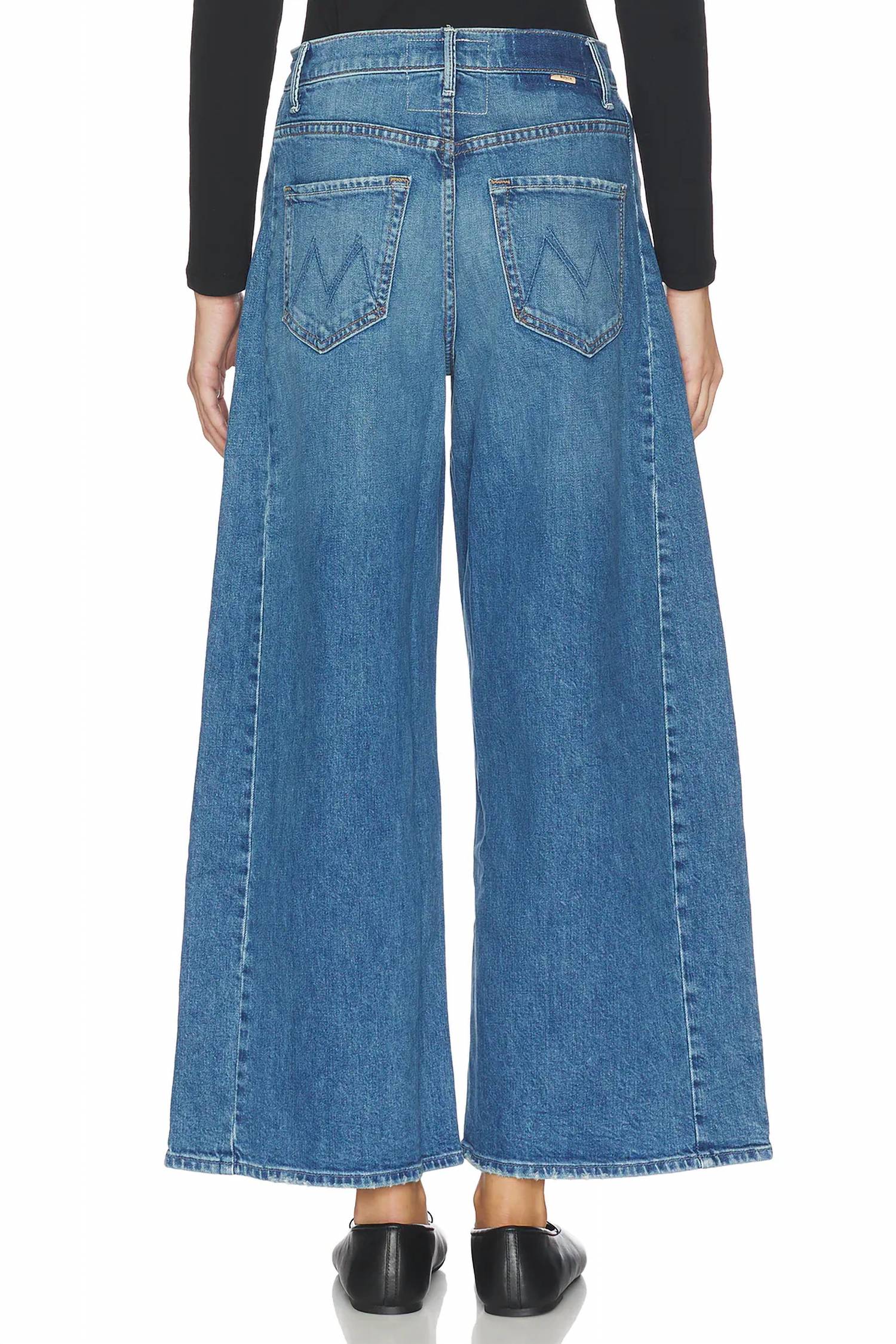 Mother - The Pipe-dream Zip Ankle Jeans