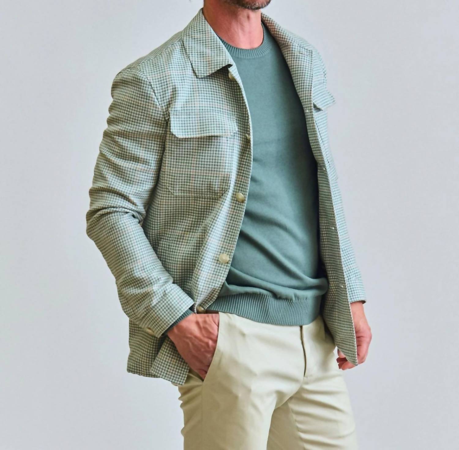 Fedeli - Men's Giza Cotton Crewneck Sweater