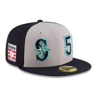 New Era - Unisex Seattle Mariners Mlb Ichiro Hall Of Fame 59fifty Cap