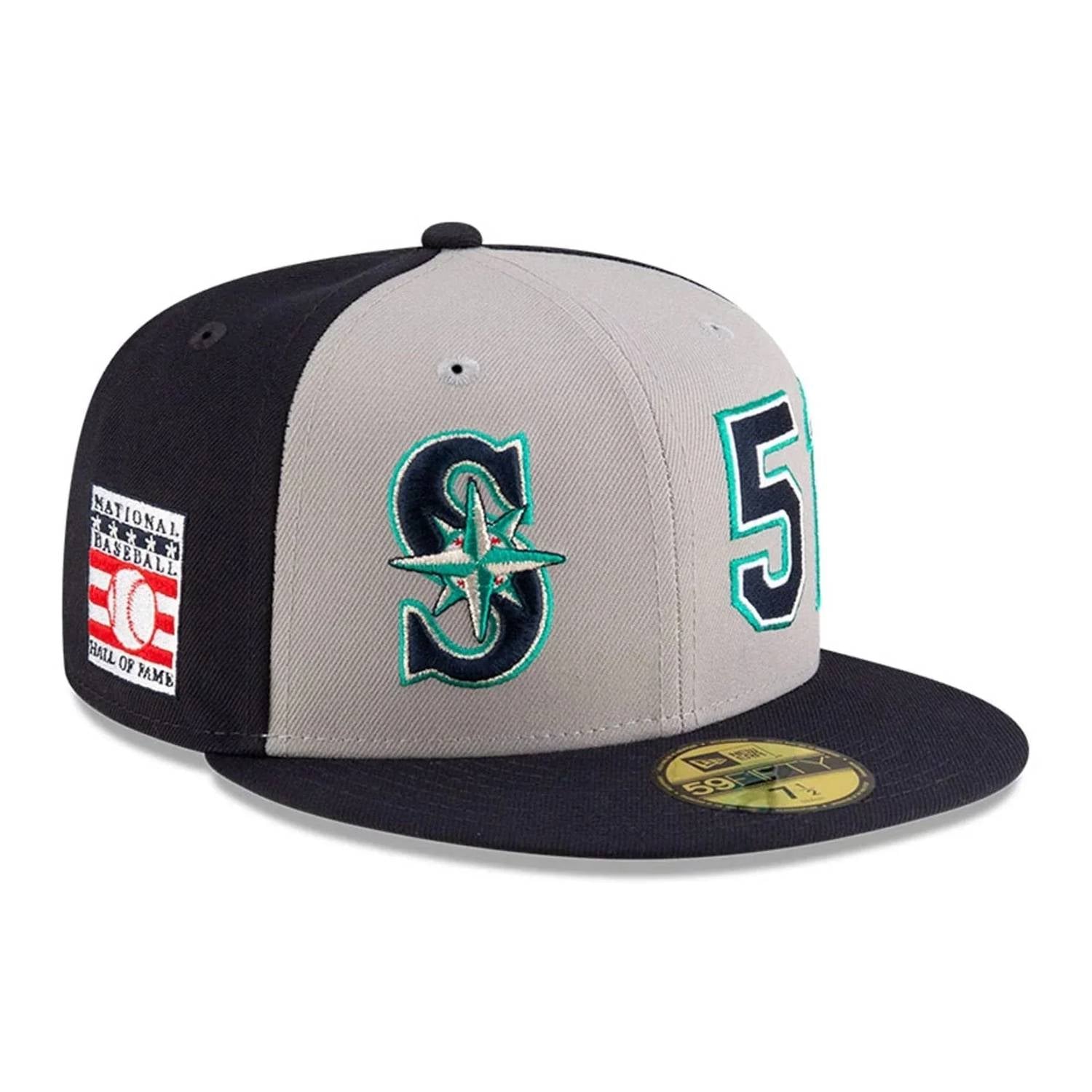 New Era - Unisex Seattle Mariners Mlb Ichiro Hall Of Fame 59fifty Cap