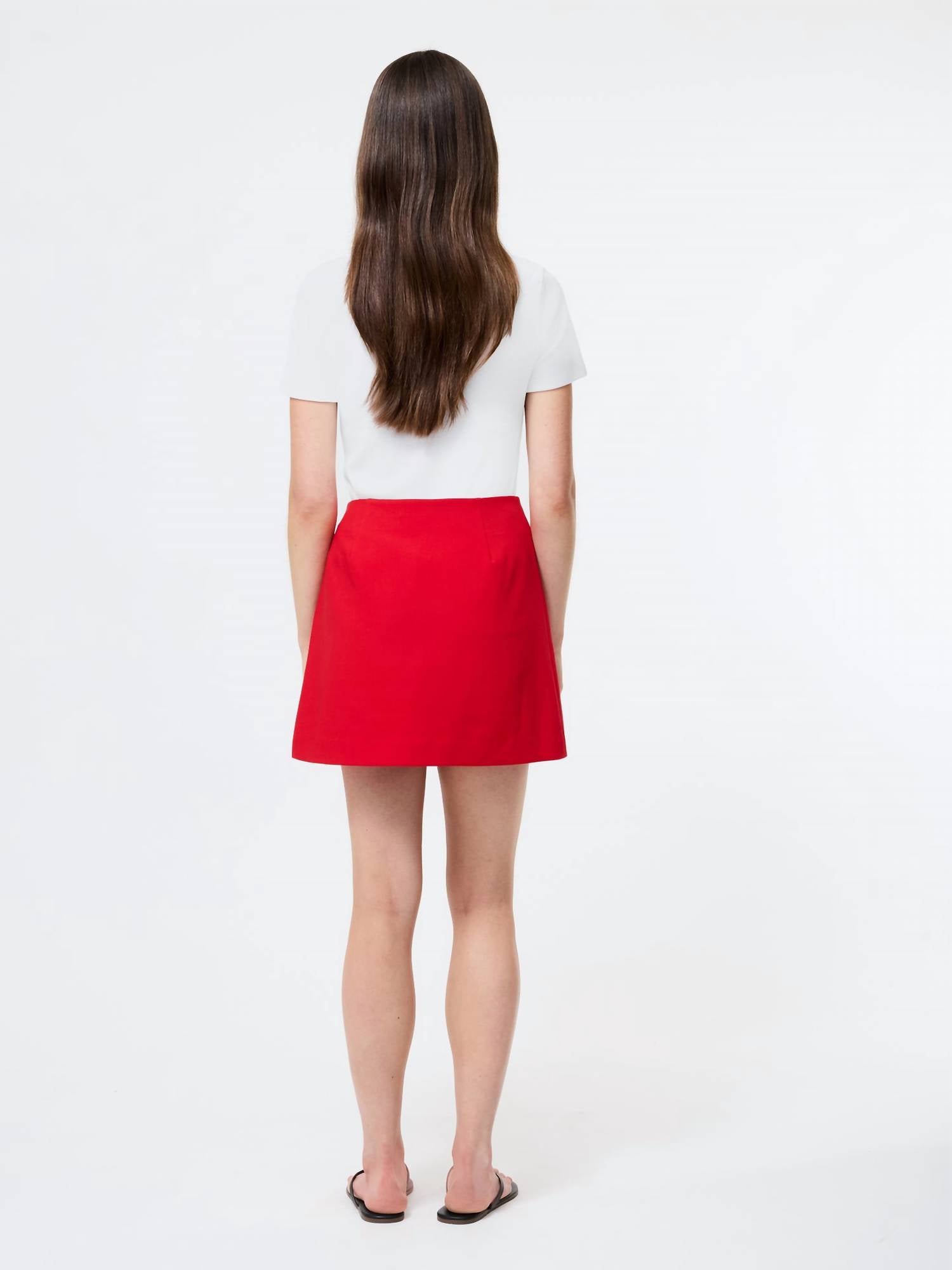 French Connection - Azra Double Breasted Mini Skirt
