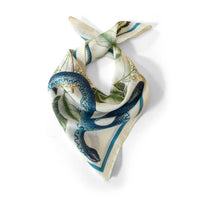 Curious Prints - Women's Silk Bandana Scarf