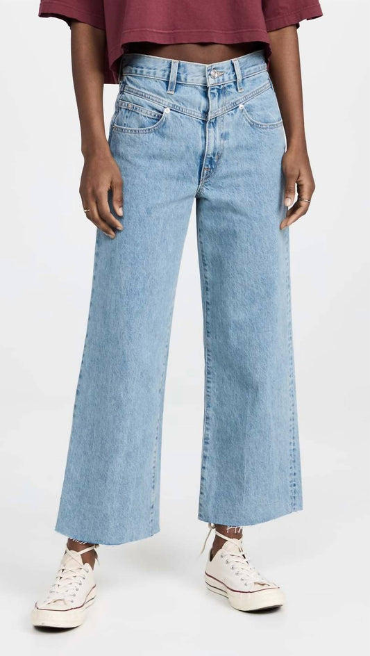 Slvrlake - Grace Crop Double Yoke Jeans