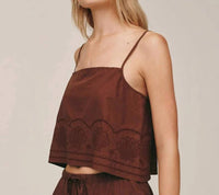 Bella Dahl - Button Back Crop Top