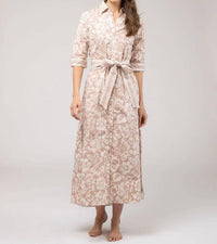 Beau & Ro - Flore Sand Eloise Midi Dress