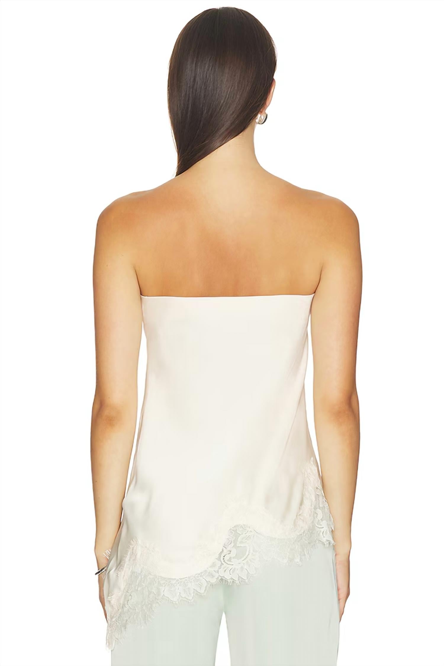 Elodie - Lacey Strapless Top