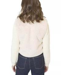 Central Park West - Gia Cropped Fur Sweater