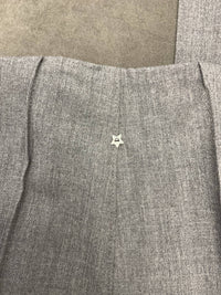 Lorena Antoniazzi - LIGHT GREY TAPERED WOOL PANT
