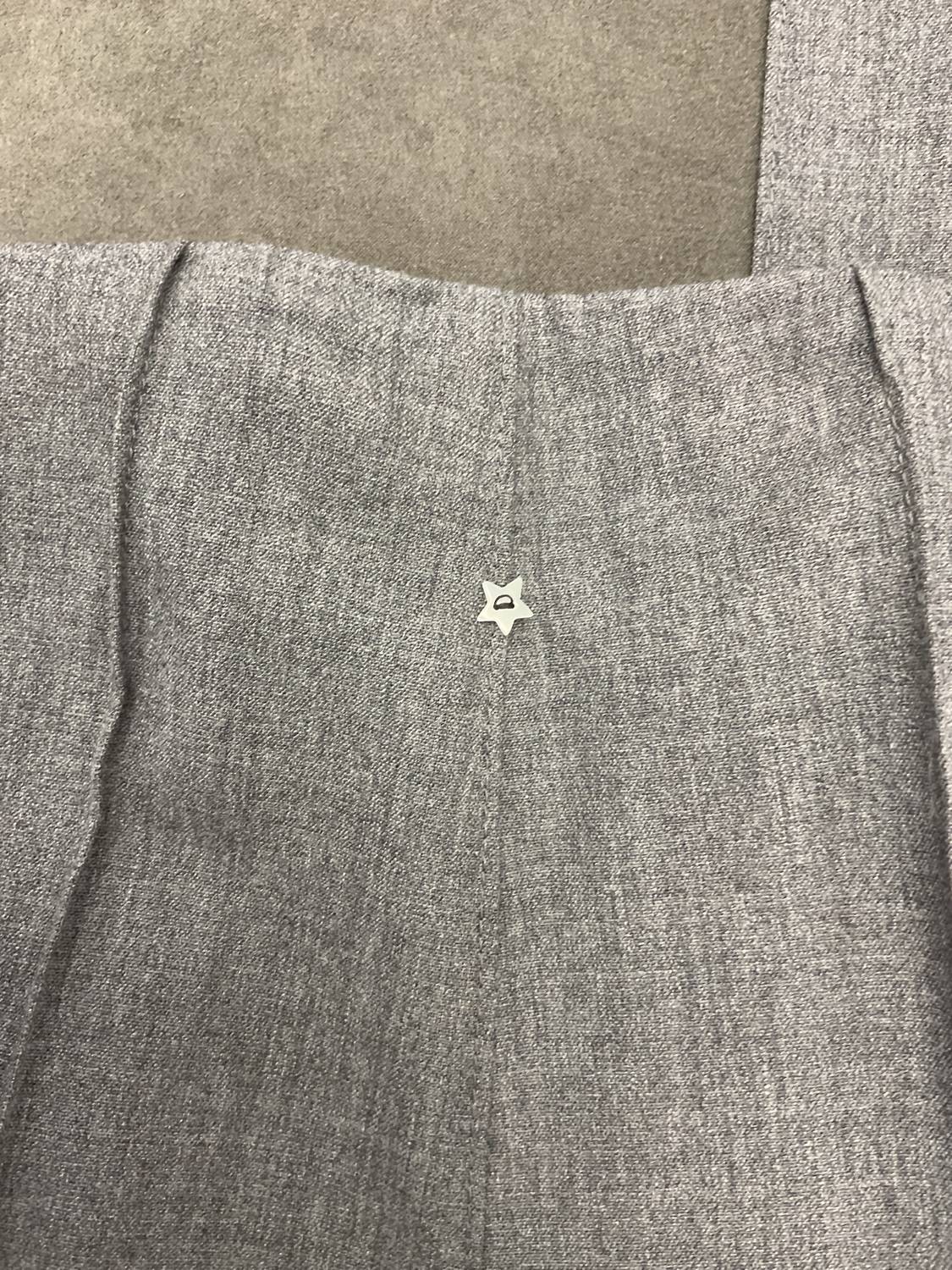 Lorena Antoniazzi - LIGHT GREY TAPERED WOOL PANT