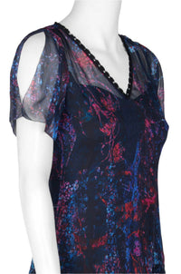 Elie Tahari - Women's Embellished Silk Dress