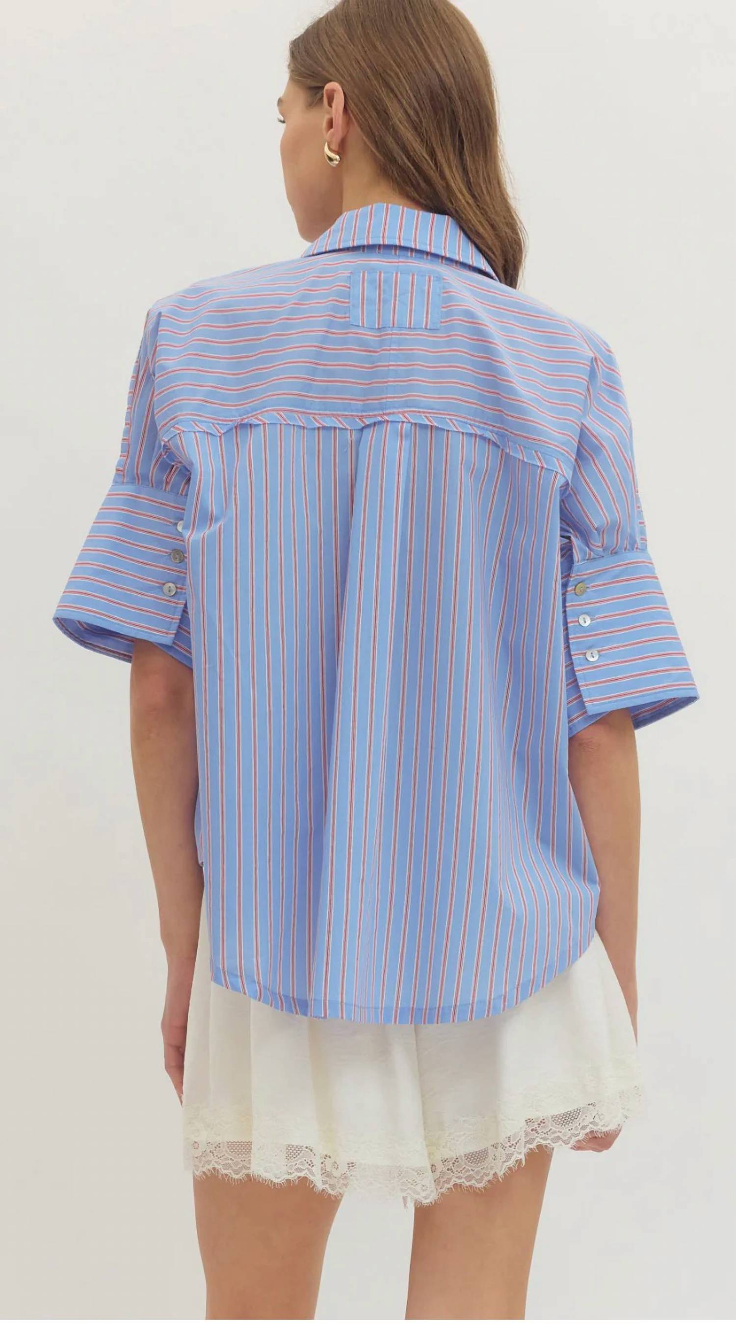 Entro - Classic Stripe Top
