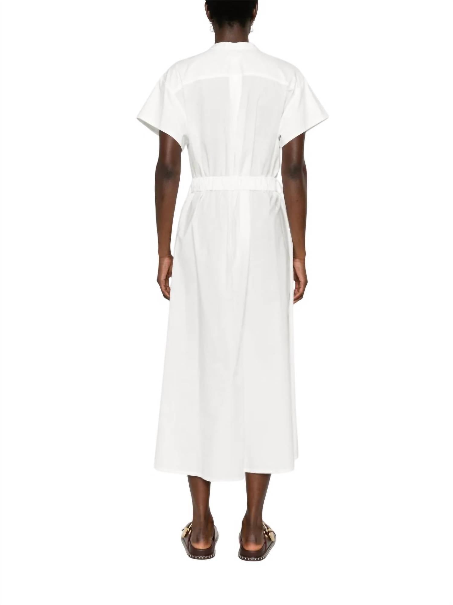 Forte Forte - Cotton Poplin Belted Dress