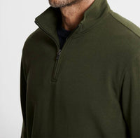 Jachs New York - Soft Touch Fleece Quarter Zip Pullover Sweater
