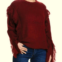Elan - Fringe Sweater