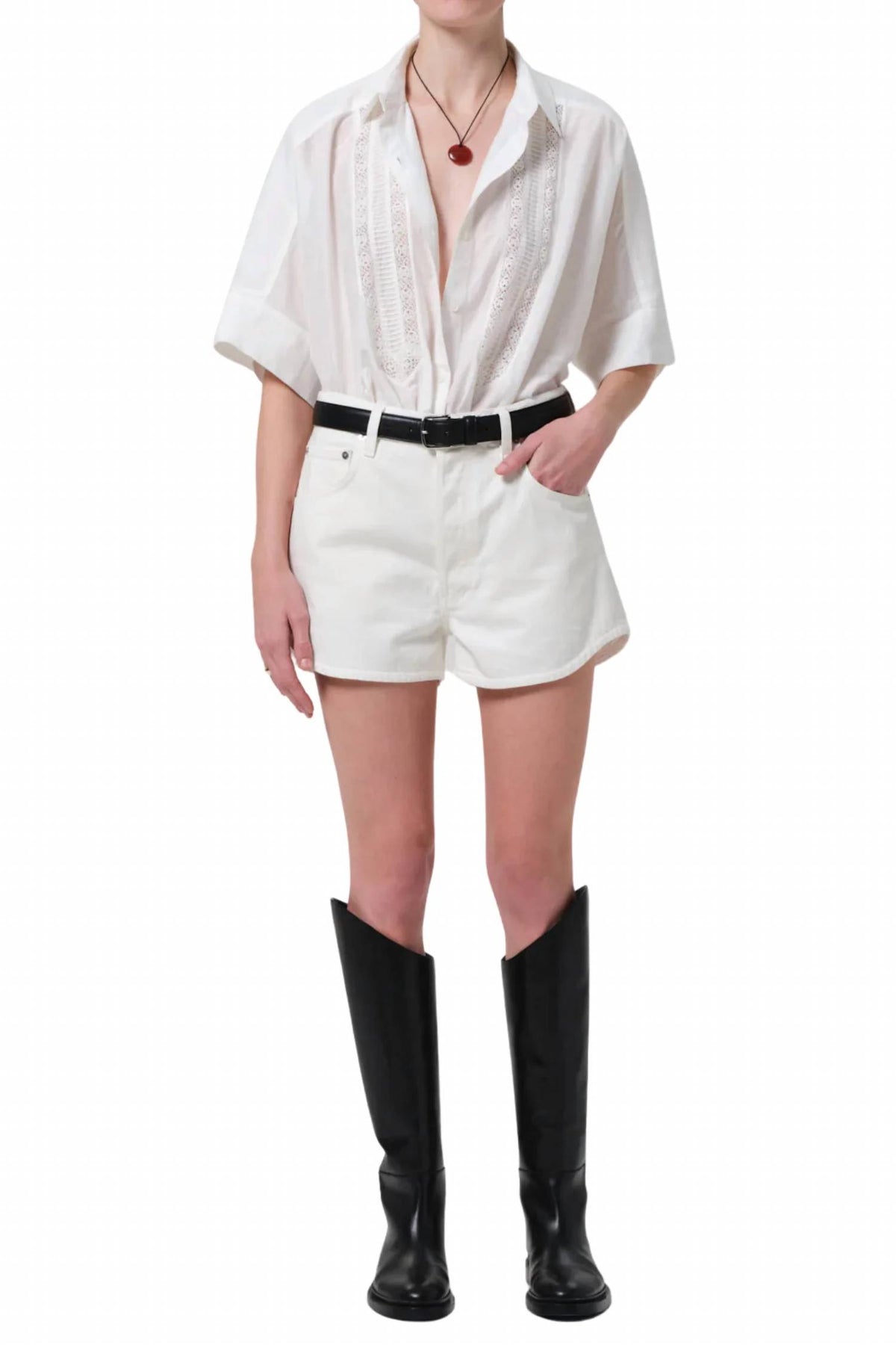 Citizens Of Humanity - Women's Abita Curved Hem Shorts
