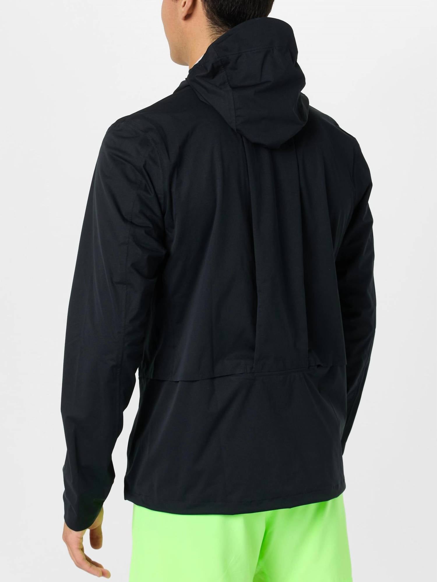 BROOKS High Point Waterproof Jacket in black - women's jacket - detail view