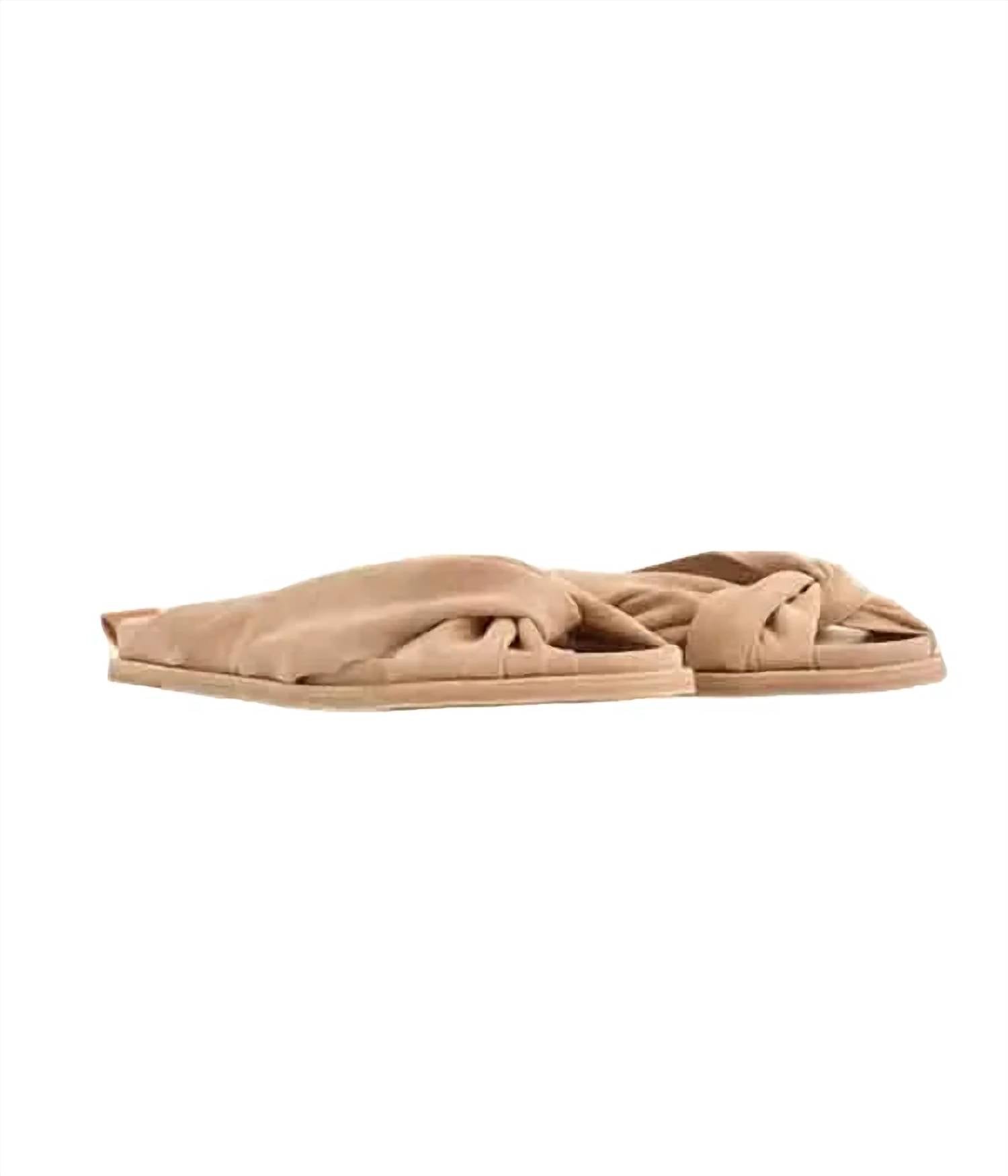 Forte Forte - Women's Suede Crossed Sandals