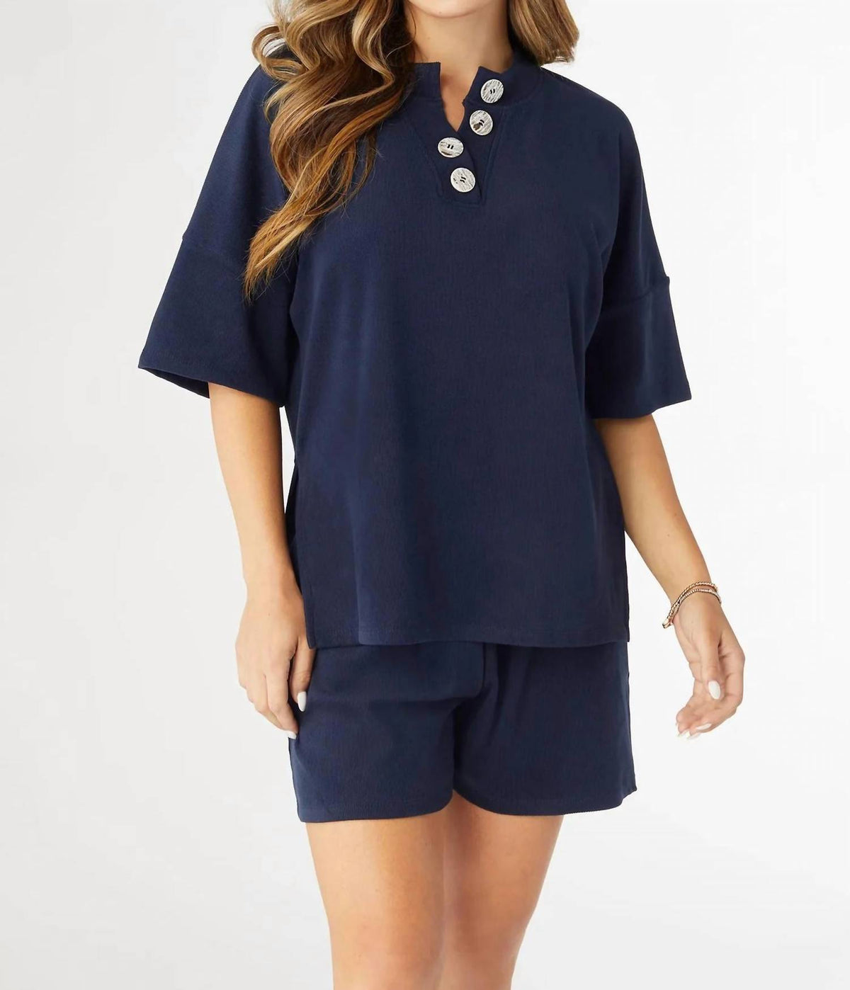 Coco + Carmen - Weekend Brushed Pocket Shorts Set
