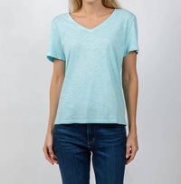 Elliott Lauren - Short Sleeve V-neck Tee