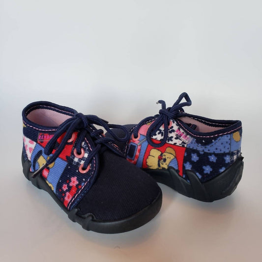 Renbut Shoes - Girl's Lace-up 3-eyelet Oxford Sneaker