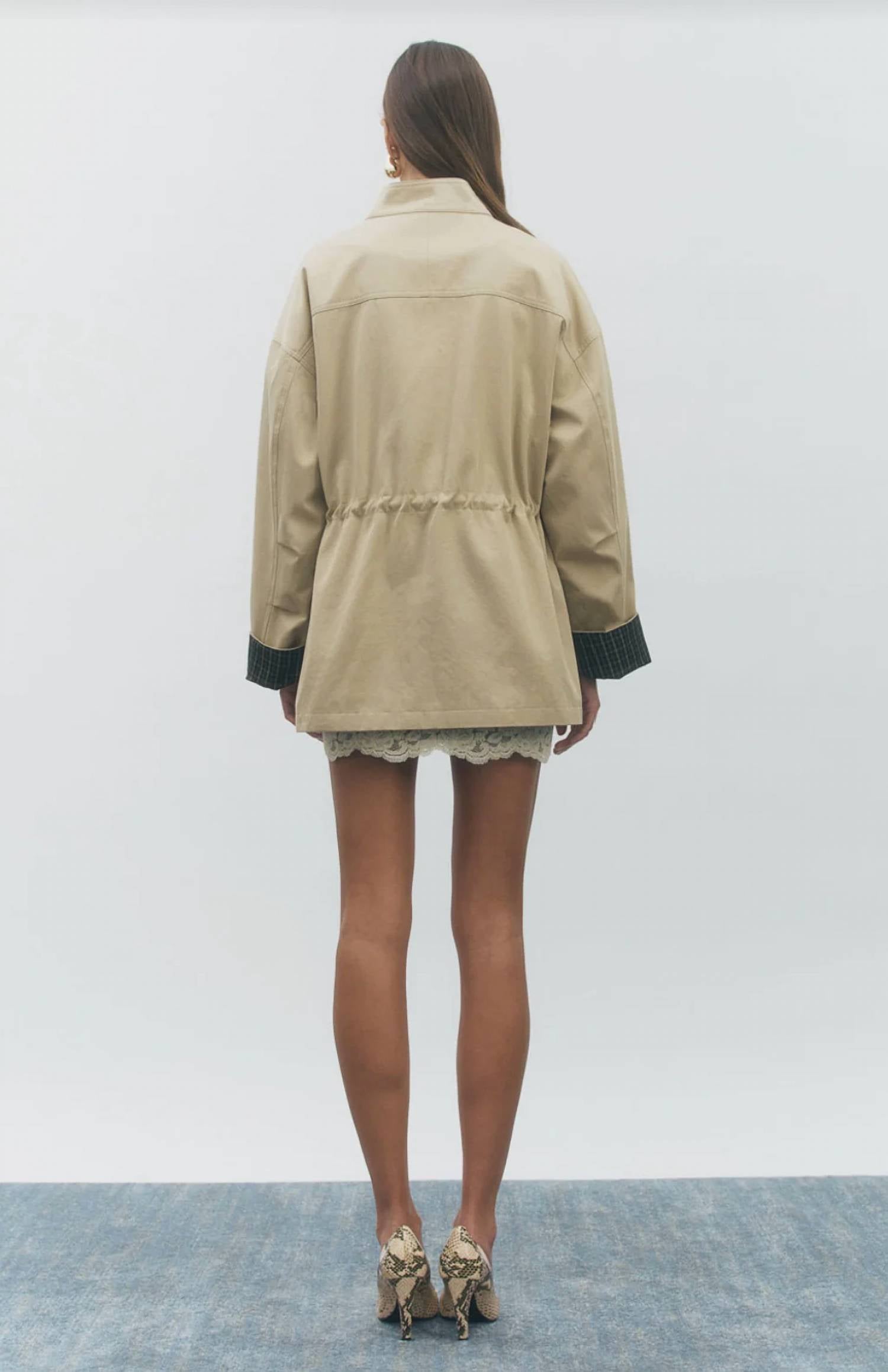 Maude Club - Lake Trench Coat