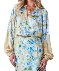 Current Air - Maeve Floral Long Sleeve Top