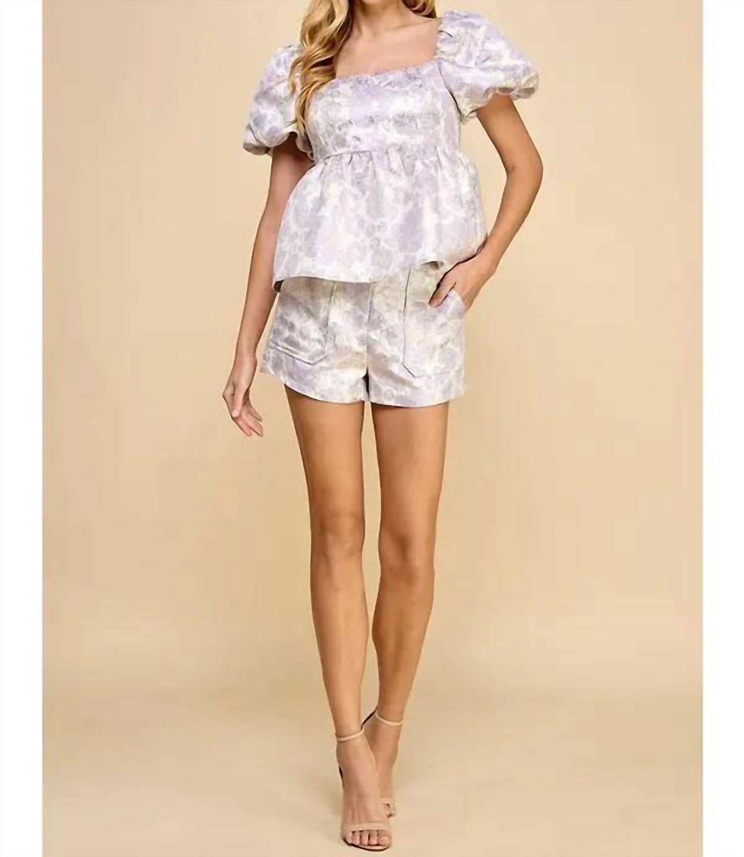 Tcec - Dawn Floral Shorts