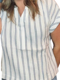 Downeast - Teagan Stripe Top
