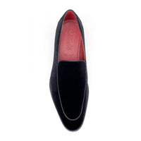 Carlos By Carlos Santana Men's Prince Velvet Loafer in black - men's loafer - alternate view