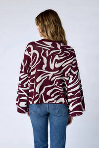 Crosby By Mollie Burch - Esme Long Bell Sleeves V-neck Top