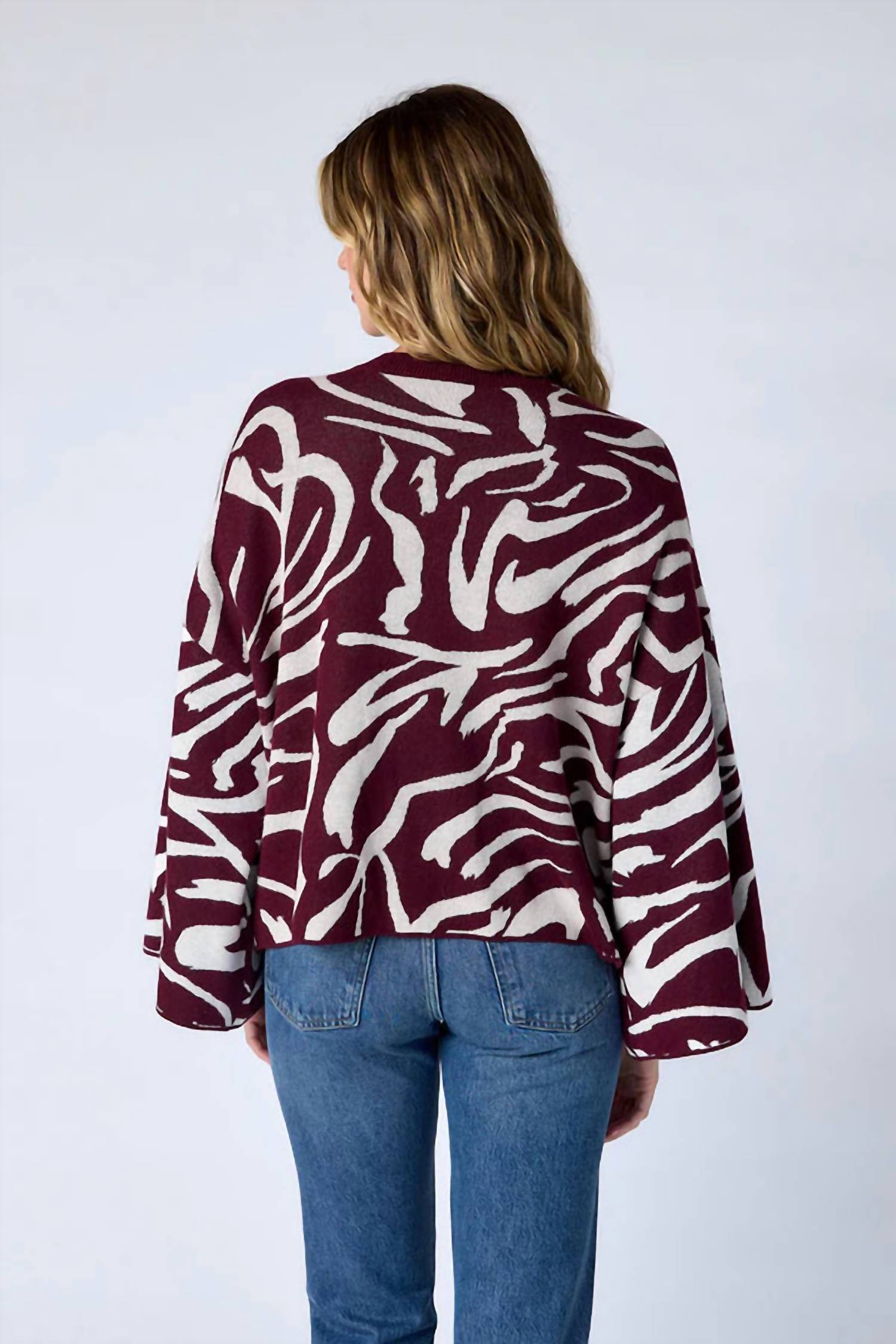 Crosby By Mollie Burch - Esme Long Bell Sleeves V-neck Top