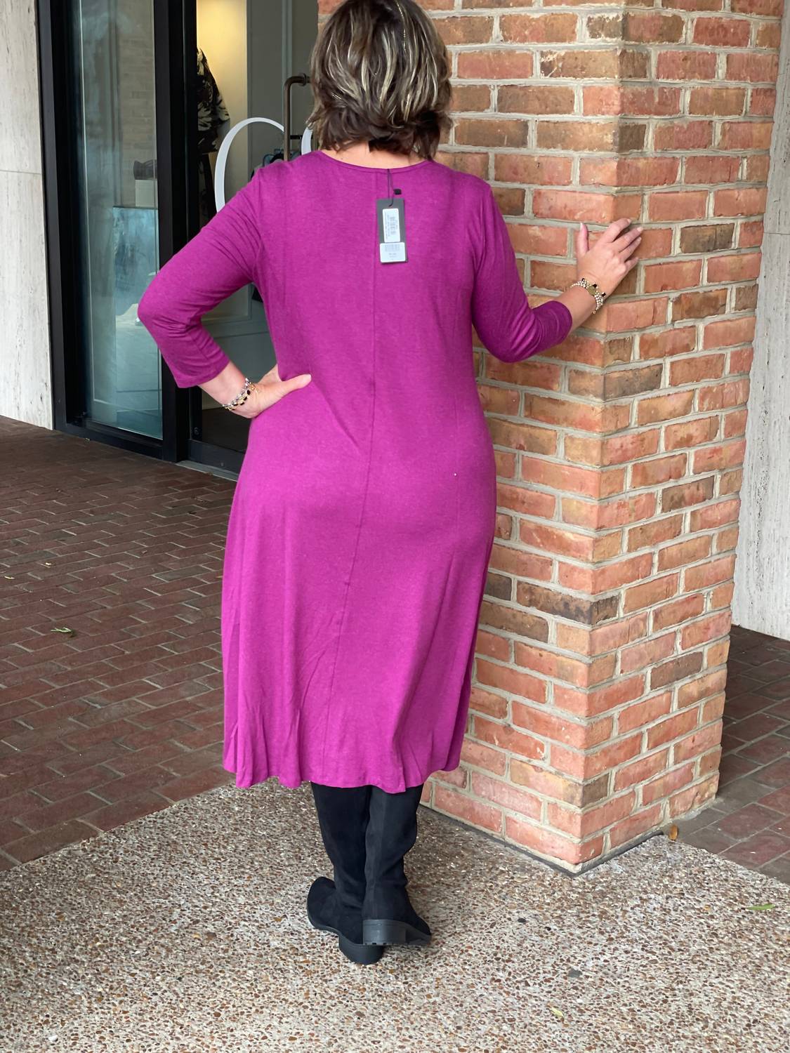 Kozan - Amanda V Neck Midi Dress