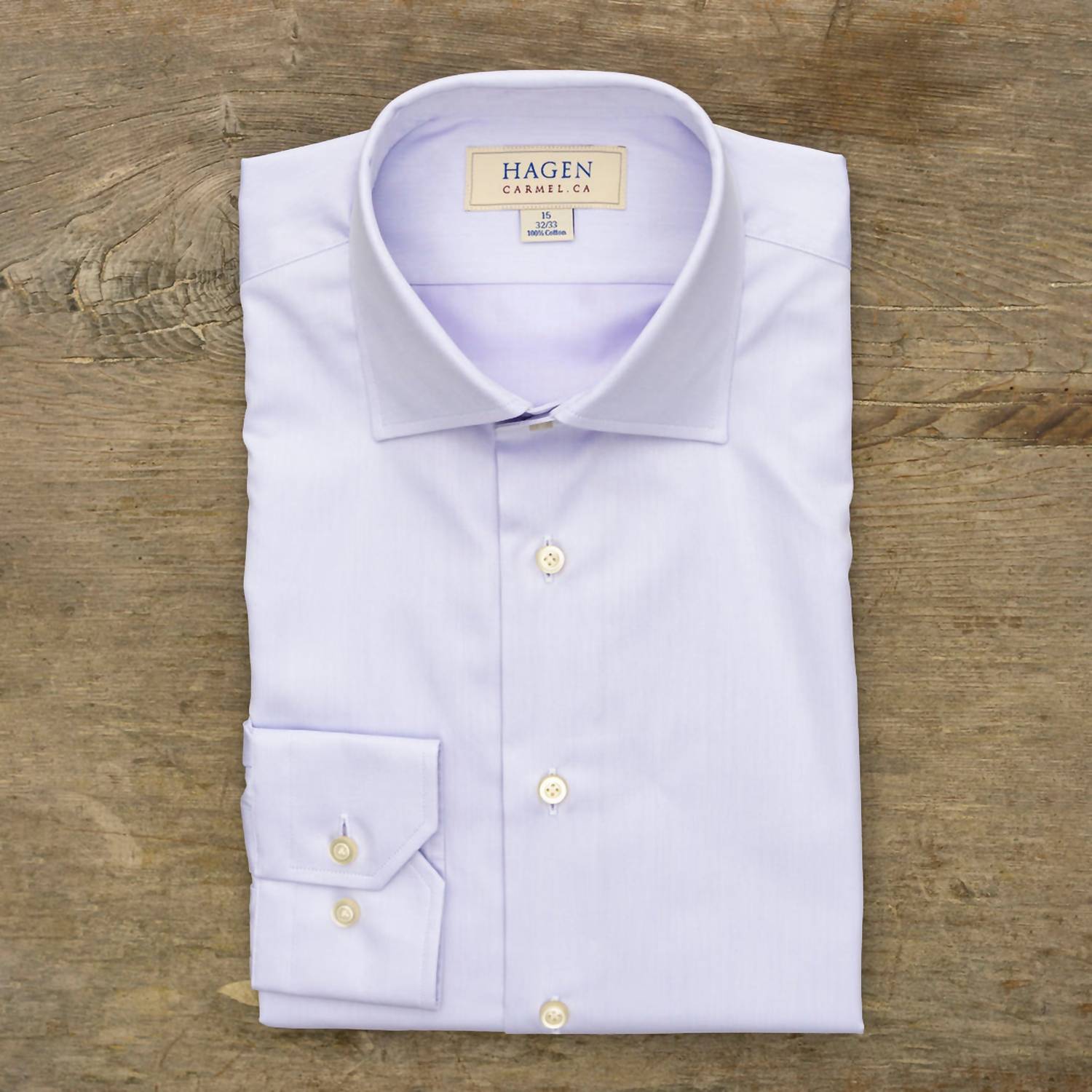 Hagen - Men's Super Fine Twill Shirt