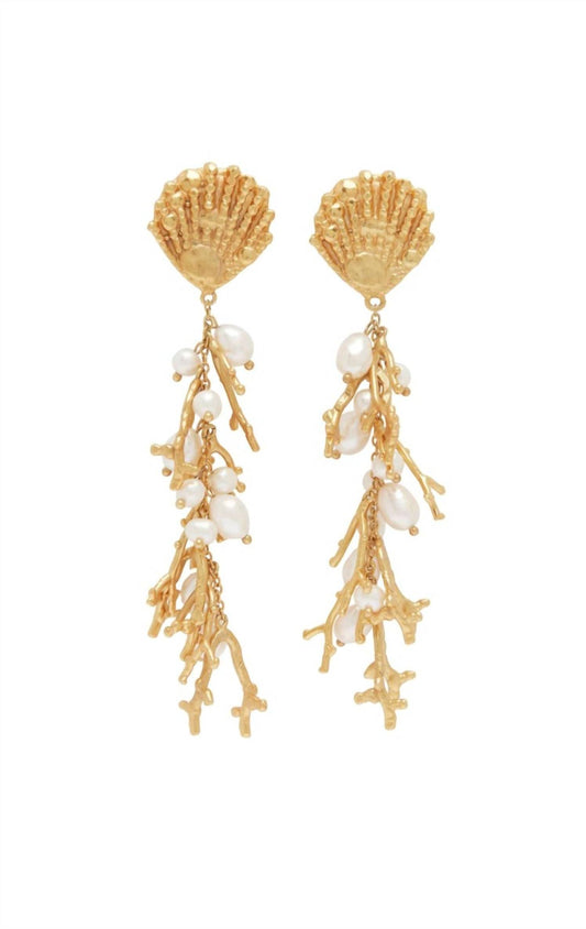 Alemais - Women's Reverie Cluster Pear Drop Earrings