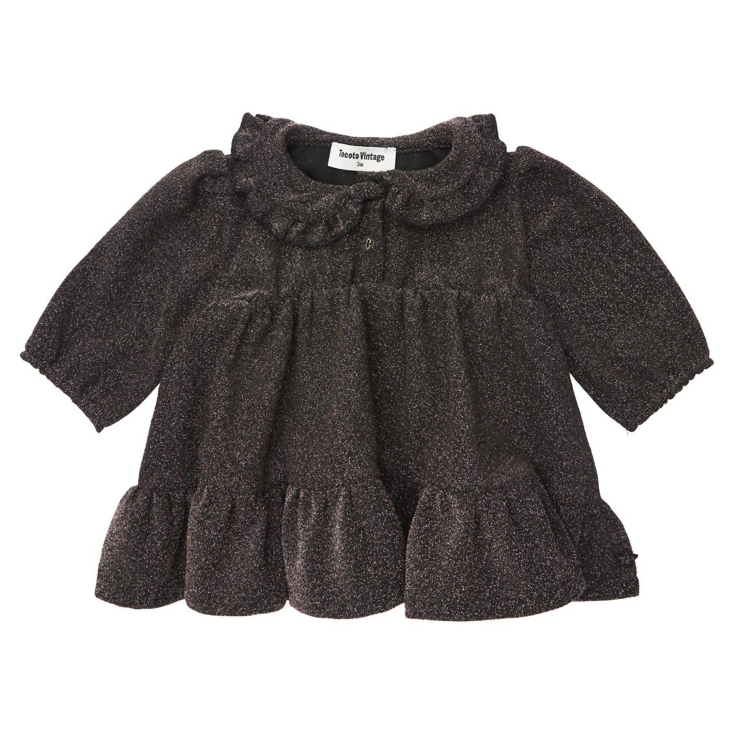Tocoto Vintage - Kid's Collared Mini Dress