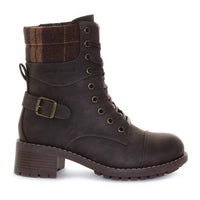 Wanderlust Women's Serena Mid Waterproof Boots in brown - women's shoe